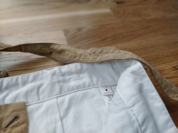 Visvim - Camus Braces Pants WD Cotton Linen Beige – Worn but good