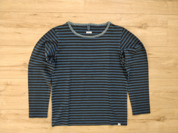 Visvim - Border Crew Tee Indigo