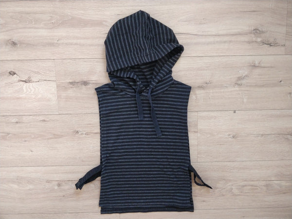 Engineered Garments - Interliner Striped Black Gray – Worn but good